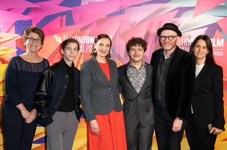 Premiere Screening of "My Father's Dragon" during the 66th BFI London Film Festival at NFT1, BFI Southbank, on October 8, 2022 in London, England - Bonnie Curtis, Jacob Tremblay, Nora Twomey, Gaten Matarazzo, Paul Young, Julie Lynn - Le Dragon de mon père - Événements