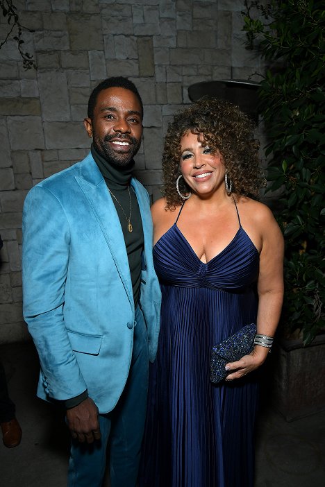 Los Angeles Premiere Of Netflix's 'Dead To Me' Season 3 held at the Netflix Tudum Theater on November 15, 2022 in Hollywood, Los Angeles, California, United States - Brandon Scott, Diana Maria Riva - Dead to Me - Season 3 - Evenementen