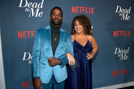Los Angeles Premiere Of Netflix's 'Dead To Me' Season 3 held at the Netflix Tudum Theater on November 15, 2022 in Hollywood, Los Angeles, California, United States - Brandon Scott, Diana Maria Riva - Dead to Me - Season 3 - Events