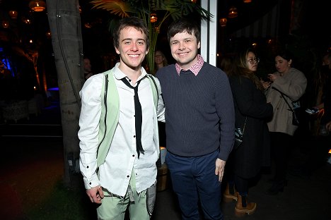 Los Angeles Premiere Of Netflix's 'Dead To Me' Season 3 held at the Netflix Tudum Theater on November 15, 2022 in Hollywood, Los Angeles, California, United States - Sam McCarthy, Brendan Meyer - Dead to Me - Season 3 - Events