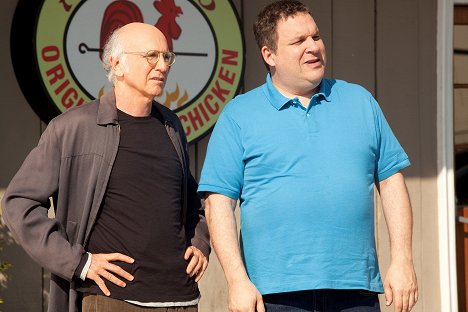 Larry David, Jeff Garlin - Curb Your Enthusiasm - Palestinian Chicken - Photos