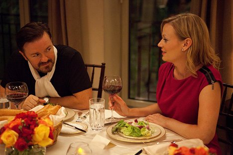 Ricky Gervais, Samantha Mathis - Félig üres - The Hero - Filmfotók