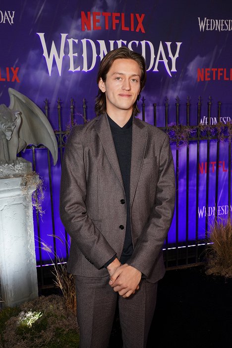 World premiere of Netflix's "Wednesday" on November 16, 2022 at Hollywood Legion Theatre in Los Angeles, California - Percy Hynes White - Wednesday - Events