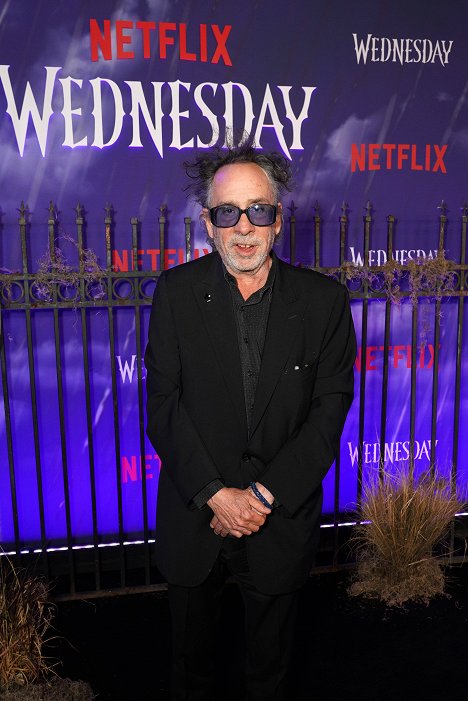 World premiere of Netflix's "Wednesday" on November 16, 2022 at Hollywood Legion Theatre in Los Angeles, California - Tim Burton - Wednesday - Z imprez