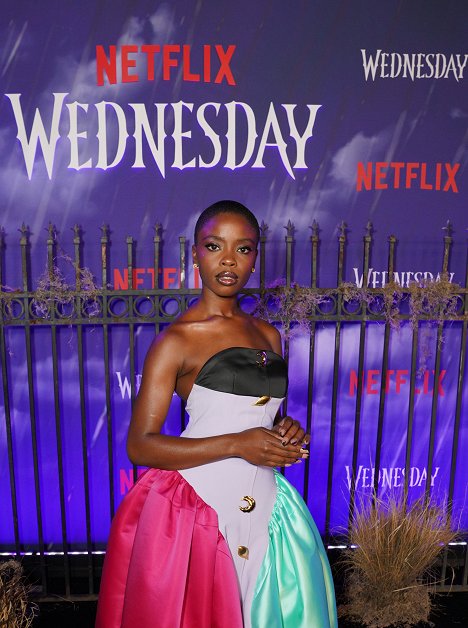World premiere of Netflix's "Wednesday" on November 16, 2022 at Hollywood Legion Theatre in Los Angeles, California - Joy Sunday - Wednesday - Events