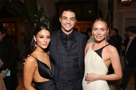 Netflix's The Recruit Los Angeles Premiere at The Grove AMC on December 08, 2022 in Los Angeles, California - Fivel Stewart, Noah Centineo, Laura Haddock - The Recruit - Events