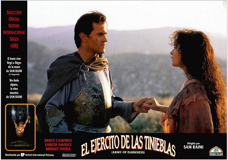 Bruce Campbell, Embeth Davidtz - L'Armée des ténèbres - Cartes de lobby