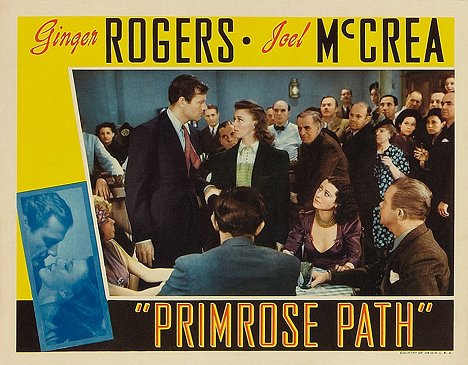 Joel McCrea, Ginger Rogers - Primrose Path - Cartes de lobby