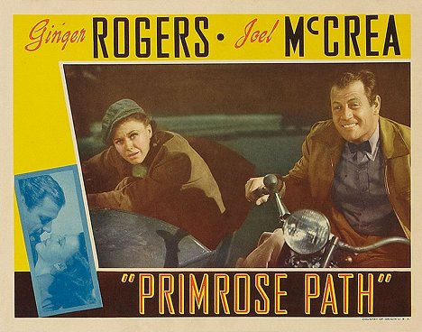 Ginger Rogers, Joel McCrea - Primrose Path - Lobbykaarten