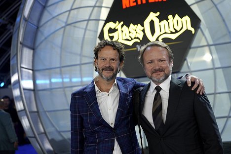 "Glass Onion: A Knives Out Mystery" U.S. premiere at Academy Museum of Motion Pictures on November 14, 2022 in Los Angeles, California - Ram Bergman, Rian Johnson - Glass Onion: A Knives Out Mystery - Events