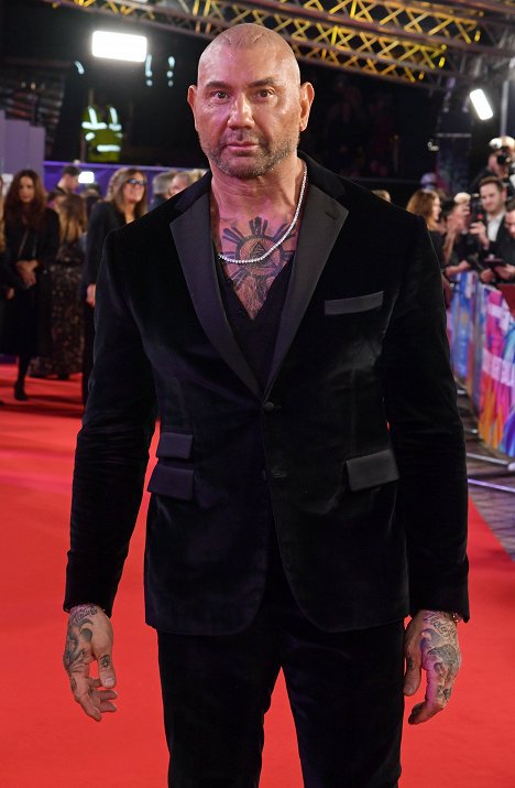 BFI London Film Festival closing night gala for "Glass Onion: A Knives Out Mystery" at The Royal Festival Hall on October 16, 2022 in London, England - Dave Bautista - Glass Onion: Veitset esiin -mysteeri - Tapahtumista