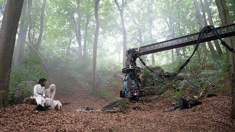 Zach Wyatt, Huw Novelli - The Witcher : L'héritage du sang - Guerriers, veillées et mondes merveilleux - Tournage