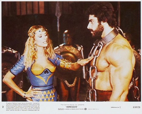 Sybil Danning, Lou Ferrigno - Hercules - Cartões lobby