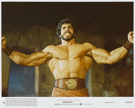 Lou Ferrigno - Hercules - Cartões lobby