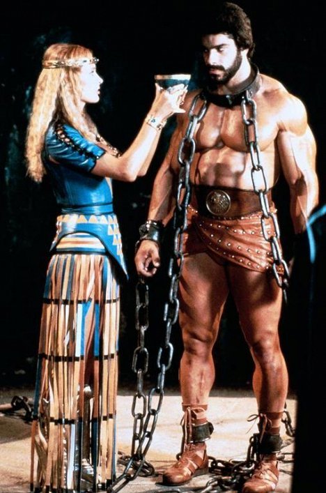 Sybil Danning, Lou Ferrigno - Hércules - De la película