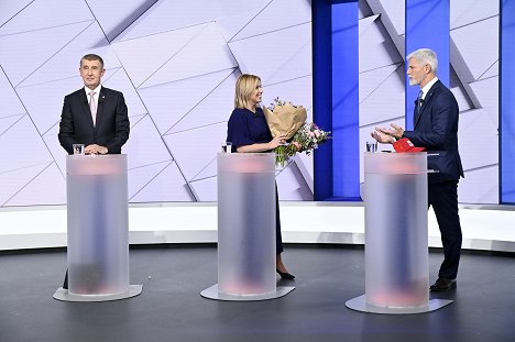 Andrej Babiš, Danuše Nerudová, Petr Pavel - Cesta na Hrad: Debata - De la película