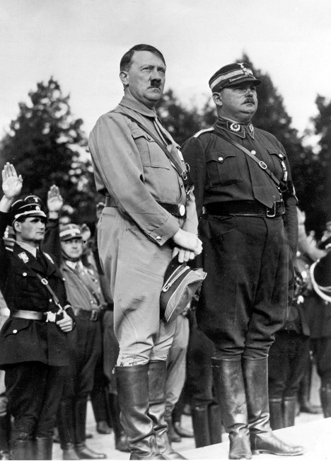 Rudolf Hess, Adolf Hitler, Ernst Röhm - Hitler titkos magánélete - Filmfotók