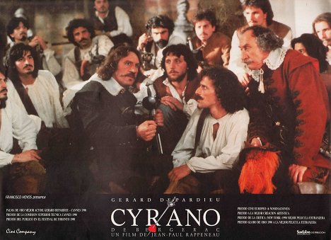Gérard Depardieu, Pierre Maguelon - Cyrano de Bergerac - Lobby Cards
