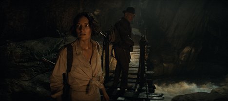 Phoebe Waller-Bridge, Harrison Ford - Indiana Jones und das Rad des Schicksals - Filmfotos