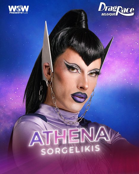 Athena Sorgelikis - Drag Race Belgique - Werbefoto