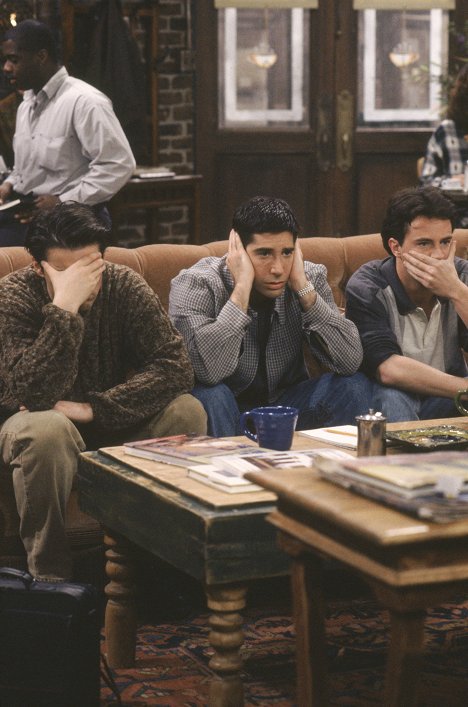 David Schwimmer, Matthew Perry - Friends - The One with the Fake Monica - Photos