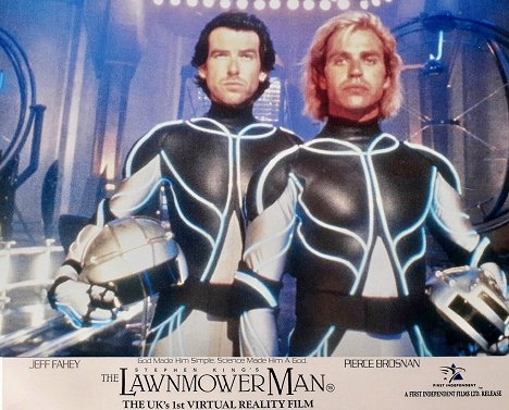 Pierce Brosnan, Jeff Fahey - The Lawnmower Man - Mainoskuvat