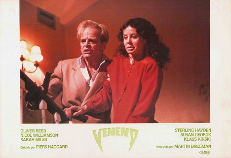 Klaus Kinski, Sarah Miles - Venom - Lobbykaarten