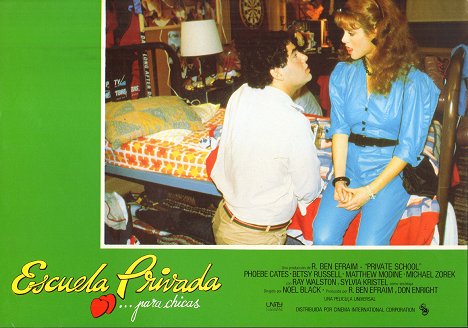 Michael Zorek, Betsy Russell - Private School - Lobby Cards