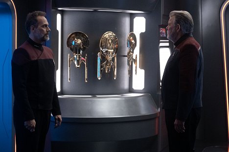 Todd Stashwick, Jonathan Frakes - Star Trek: Picard - Disengage - Photos