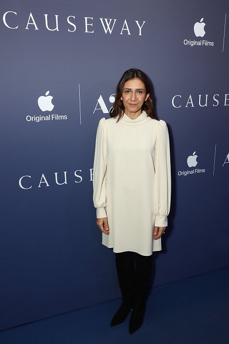 Apple Original Films and A24 special screening of “Causeway” at The Metrograph Theatre" on February11, 2022 - Ottessa Moshfegh - Mosty - Z akcí