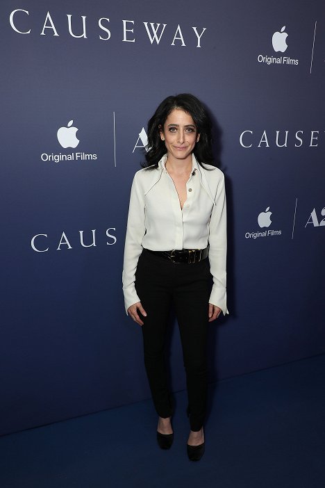 Apple Original Films and A24 special screening of “Causeway” at The Metrograph Theatre" on February11, 2022 - Lila Neugebauer - Mosty - Z akcí