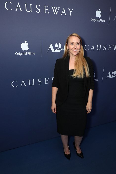 Apple Original Films and A24 special screening of “Causeway” at The Metrograph Theatre" on February11, 2022 - Elizabeth Sanders - Mosty - Z akcí