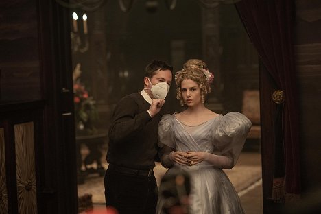 Scott Cooper, Lucy Boynton - Os Olhos de Allan Poe - De filmagens