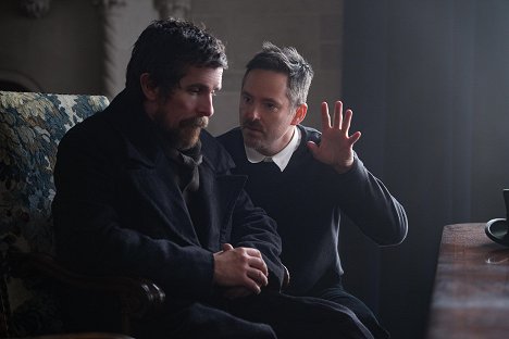 Christian Bale, Scott Cooper - Bledé modré oko - Z nakrúcania