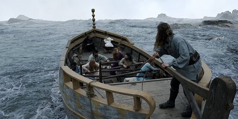 Leo Suter, Taylor James, Tolga Safer - Vikings: Valhalla - Leap of Faith - Photos