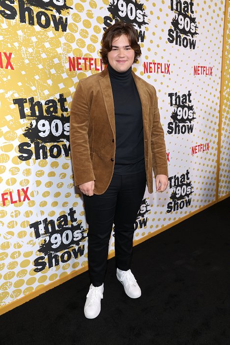 That 90's Show S1 premiere at Netflix Tudum Theater on January 12, 2023 in Los Angeles, California - Maxwell Acee Donovan - Die wilden Neunziger! - Season 1 - Veranstaltungen