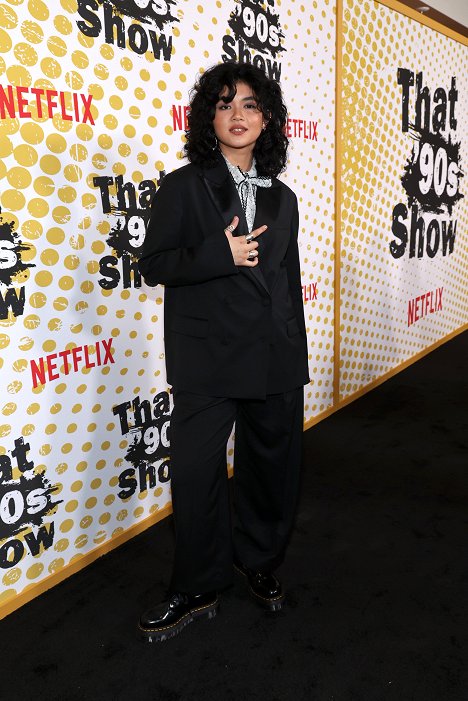 That 90's Show S1 premiere at Netflix Tudum Theater on January 12, 2023 in Los Angeles, California - Sam Morelos - That '90s Show - Season 1 - Events