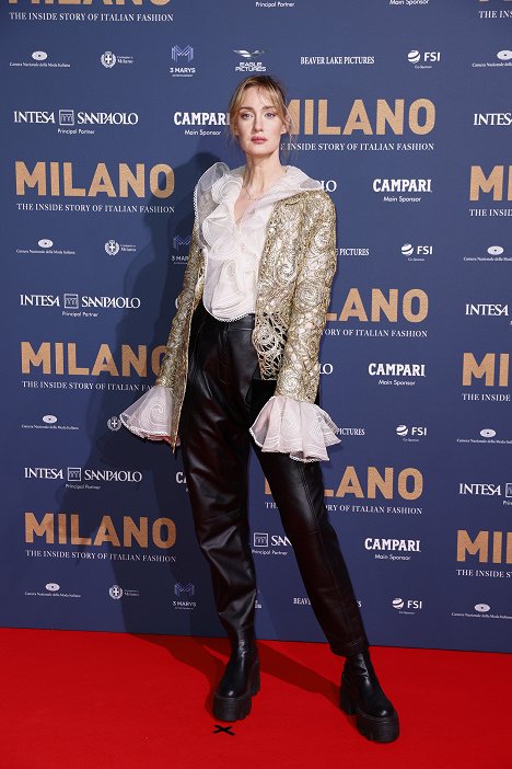 "Milano: The Inside Story Of Italian Fashion" Red Carpet Premiere - Eva Riccobono - Milano: The Inside Story of Italian Fashion - Events