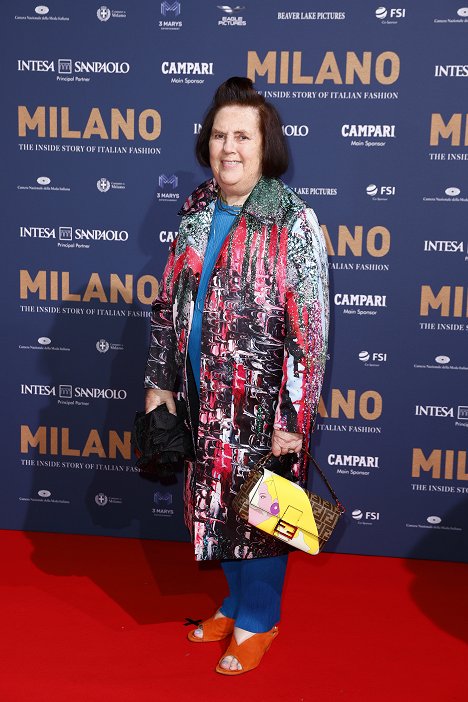 "Milano: The Inside Story Of Italian Fashion" Red Carpet Premiere - Suzy Menkes - Milano: The Inside Story of Italian Fashion - Événements