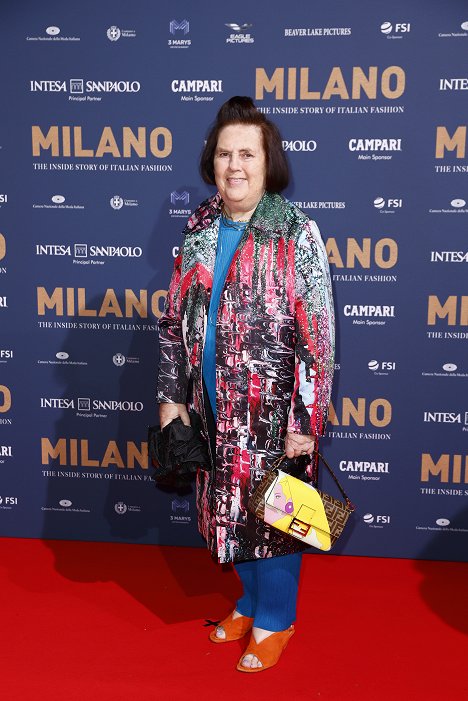 "Milano: The Inside Story Of Italian Fashion" Red Carpet Premiere - Suzy Menkes - Milano: The Inside Story of Italian Fashion - Veranstaltungen