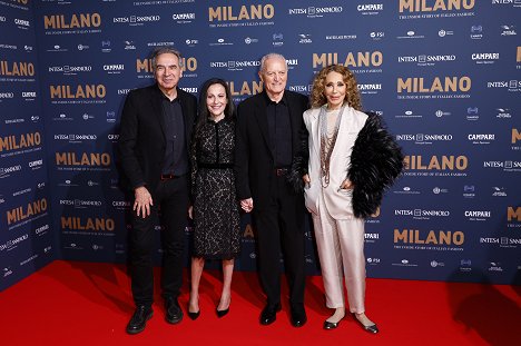 "Milano: The Inside Story Of Italian Fashion" Red Carpet Premiere - Carlo Capasa, Santo Versace, Marisa Berenson - Milano: The Inside Story of Italian Fashion - Tapahtumista