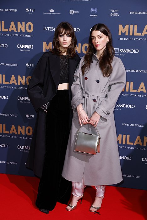 "Milano: The Inside Story Of Italian Fashion" Red Carpet Premiere - Greta Ferro, Kyra Kennedy