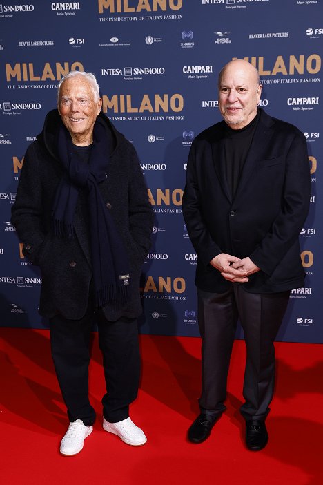 "Milano: The Inside Story Of Italian Fashion" Red Carpet Premiere - Giorgio Armani
