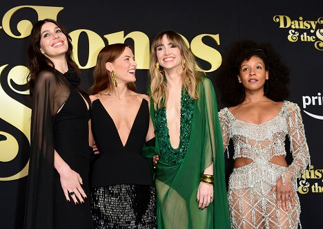 Daisy Jones & The Six Los Angeles Red Carpet Premiere and Screening at TCL Chinese Theatre on February 23, 2023 in Hollywood, California - Camila Morrone, Riley Keough, Suki Waterhouse, Nabiyah Be - Daisy Jones & the Six - Z akcí