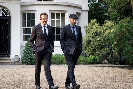 Jason Sudeikis, Brendan Hunt - Ted Lasso - No Weddings and a Funeral - Photos