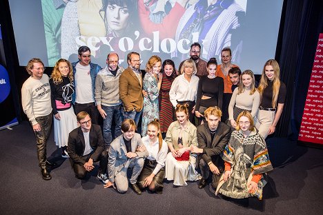 Premiérová projekce v Edison Filmhubu 28. 2. 2023 - Matěj Randár, Jan Bártek, Csongor Kassai, Maxmilián Kocek, Jan Révai, Petra Bučková, Karolin Omastová, Lucia Siposová, Sára Korbelová, Jana Švandová, Jiří Burian, Leona, Tomas Sean Pšenička, Iva Pazderková, Jakub Žáček, Iva Kruntorádová, Kryštof Švehlík, Vivien Machková - Sex O'Clock - Z imprez