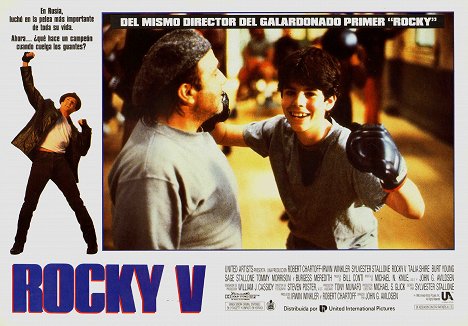 Sage Stallone - Rocky V - Cartões lobby