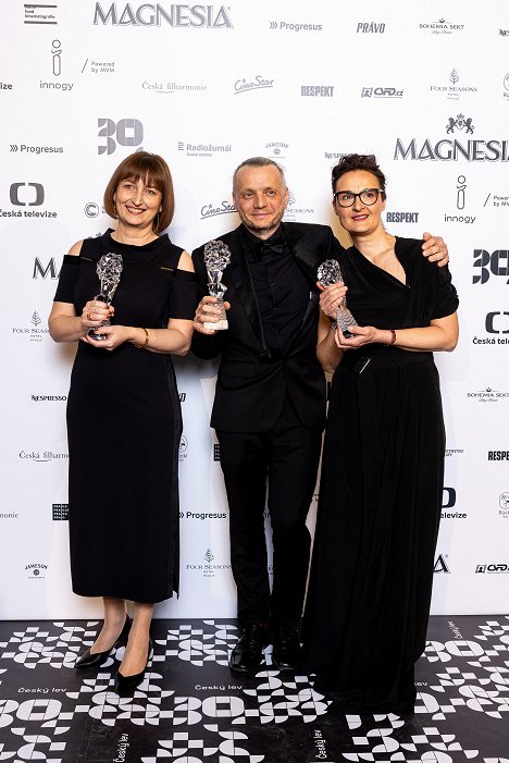 Držitelé ceny Český lev 2022 - Lucie Sunková, Martin Vandas, Alena Vandasová - 30. Český lev - Ceny České filmové a televizní akademie za rok 2022 - De eventos