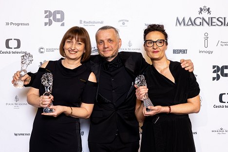 Držitelé ceny Český lev 2022 - Lucie Sunková, Martin Vandas, Alena Vandasová - 30. Český lev - Ceny České filmové a televizní akademie za rok 2022 - Veranstaltungen