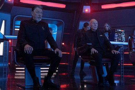 Jonathan Frakes, Patrick Stewart - Star Trek: Picard - No Win Scenario - Filmfotók